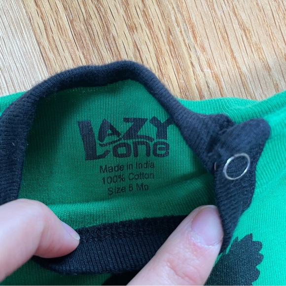 Lazy One bodysuits bundle moose/beaver/bear style brown & green. Size 6 months. - Picture 9 of 11